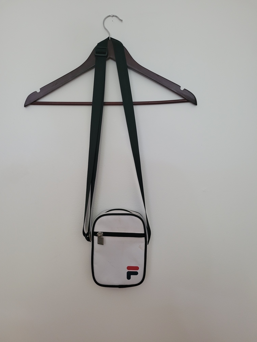 Fila White Crossbody Shoulder Bag